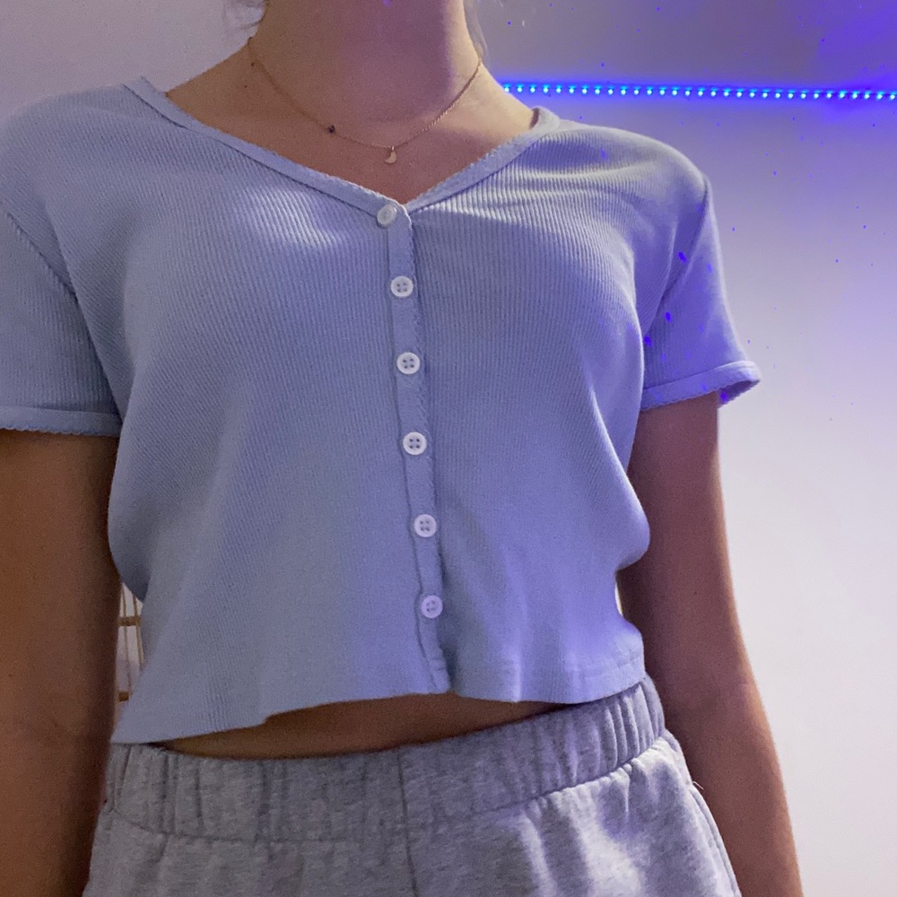 🌟 blue top